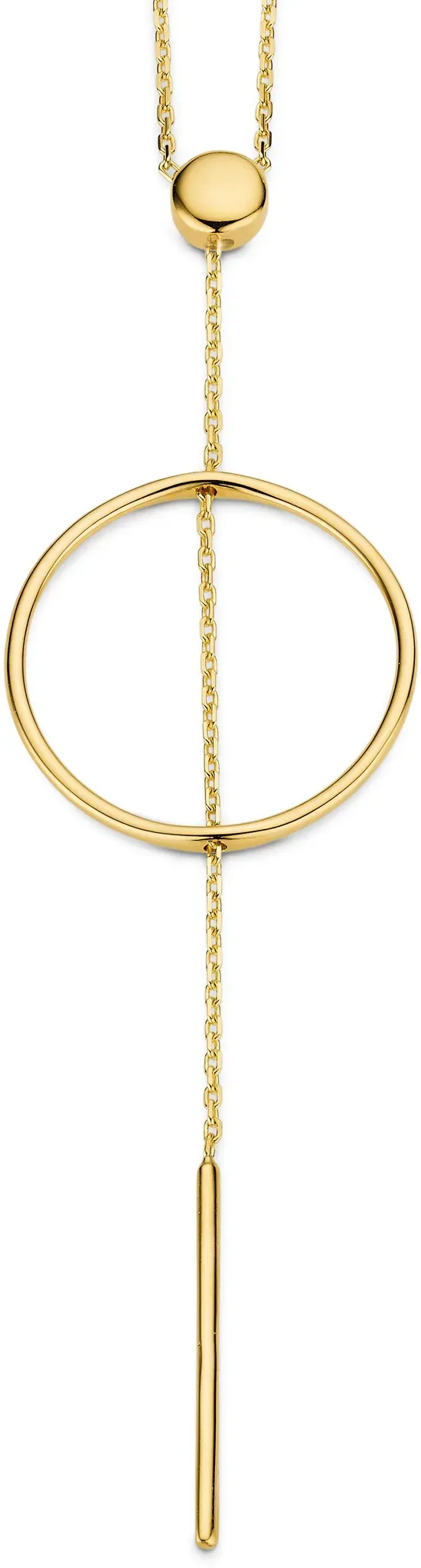CEM Trends Damen Y-Halskette G3-00305C Kreis Gold