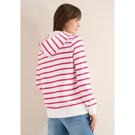 Cecil Hoodie Gestreift Rosa M