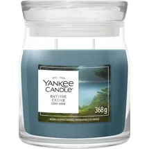 Yankee Candle Bayside Cedar Duftkerze 368 g blau