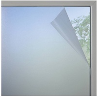 GARDINIA Fensterfolie Milchglas-optik weiß-matt, selbsthaftend, zuschneidbar, lichtdurchlässig