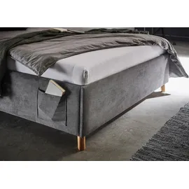 Meise Möbel Polsterbett Cool 90 x 200 cm anthrazit