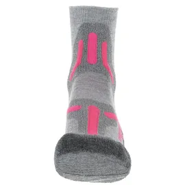Uyn Trekkingsocken Merino 2in Pink/Light Grey 39-40