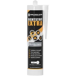 Dichtstoff EXTRA | Kleb- und Dichtstoff | Weiß | Inhalt 290 ml
