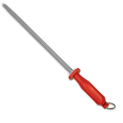 Wetzstahl Pirge 25 cm Rund Rot