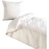 Traumschlaf Pure Mako-Satin 135 x 200 cm + 80 x 80 cm weiss