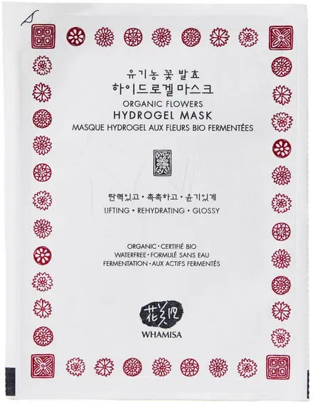 Whamisa Organic Flowers Hydrogel Mask