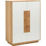 Whiteoak Hochkommode »Lanzo«, in hochwertiger Verarbeitung, Eiche, natur geölt, Sideboards, 94409406-0 B/H/T: 90 cm x 120 cm x 45 cm