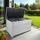 Tectake Auflagenbox 145 x 82,5 x 79,5 cm Hellgrau