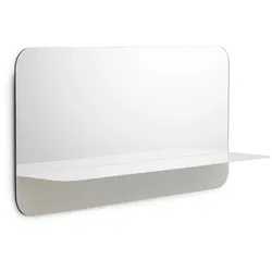 Normann Copenhagen - Horizon Spiegel, horizontal, weiß