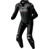 RST Race Dept V4.2 D3O Airbag perforierte 1-Teiler Motorrad Lederkombi, schwarz, 50 für Männer