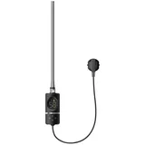 luxebath Heizstab 600 W Schwarz mit Thermostat und Digitalanzeige