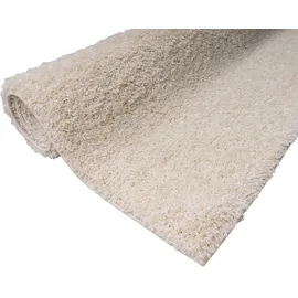 OTTO home Hochflor-Teppich OTTO HOME "Viva Shaggy, in Standard- und Premium-Qualität, 30 mm oder 45 mm Höhe" Gr. 11, beige (creme), B:67cm H:30mm L:230cm, Kunstfaser, Teppiche, Uni Farben, einfarbig, weich, kuschelig, Läufer, Kundenliebling