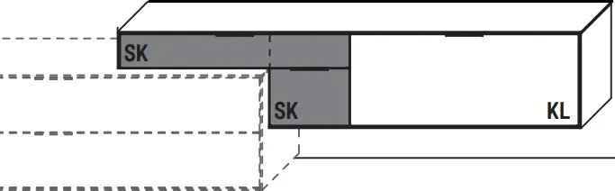Wöstmann WM2140 Aufsatz-Element