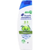 Head & Shoulders Apple Fresh 2in1 Anti-Schuppen-Shampoo 250ml. Bis Zu 100% Schuppenschutz, Klinisch Getestet. Für Jeden Haar- Und Kopfhauttyp. Tägliche Anwendung. Sauberes Frischegefühl Mit Apfelduft