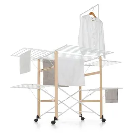 Foppapedretti SuperGulliver, Wäscheständer, Aluminium, Holz, Natürlich/Natur, 35 m, 1220 mm, 1740 mm