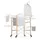 Foppapedretti SuperGulliver, Wäscheständer, Aluminium, Holz, Natürlich/Natur, 35 m, 1220 mm, 1740 mm