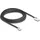 DeLock Telefon (analog) Anschlusskabel 5m Schwarz
