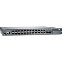 Juniper 24x10GbaseX switch with 2x100G uplink ports. MACsec AES256. Airflow out of PSU. Optional module-4x10G or 4x25G (EX4400-24X)