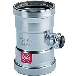 Viega Prestabo T-Stück 597870 64 x 54 x 64 mm, Stahl unlegiert, SC-Contur