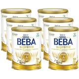 Beba Nestlé BEBA SUPREME JUNIOR 1 Milchgetränk ab dem 1. Geburtstag, 6er Pack (6 x 800g)