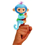 Lansay FINGERLINGS Magic Moods MICA – zum Befestigen von Mica an deinem Finger – sein Herz leuchtet je nach Stimmung – Elektronisches Plüschtier für Kinder ab 5 Jahren – Affe interaktive 70 Geräusche und