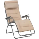 Lafuma Futura Liegestuhl 71 x 88 x 113 cm braun klappbar