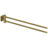 Kludi VELA S Doppel-Handtuchstange Brushed Gold 25977N0