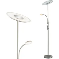 Trango 1528 LED-Stehlampe in Rund stufenlos dimmbar & Farbtemperatur