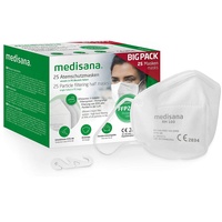 medisana RM 100 Ffp2 Maske - 25 Stück Atemschutzmaske Atemmaske Gesichtsmaske St
