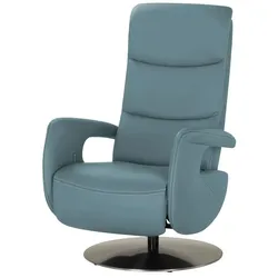 Kollektion Kraft Drehsessel  Franzi ¦ blau ¦ Maße (cm): B: 71 H: 110 T: 83