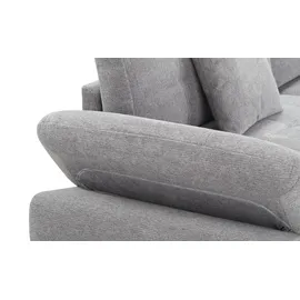 bobb Ecksofa Lindsay ¦ grau ¦ Maße (cm): B: 255 H: 91 T: 225.0