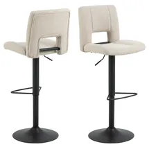 Actona Barhocker SYLVIA 41,5 x 115 x 52 cm Beige