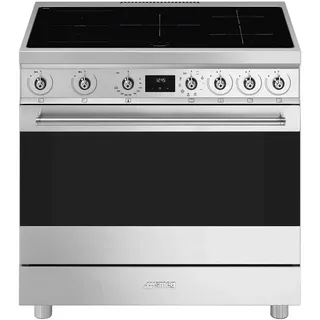Smeg C9imx2 Standherd mit 5 Induktionskochzonen, 90 cm