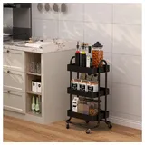 Vicco Rollregal Tron, Schwarz, 45.9 x 78.7 cm