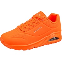SKECHERS Damen UNO Sneaker, Orange, 39 EU