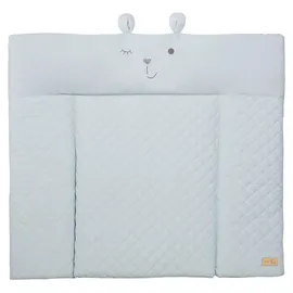 roba Wickelauflage Roba Style - 85 X 75 Cm - Wasserabweisend - Weich Und Leicht Zu Reinigen - Hellblau / Bärenkopf