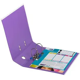 Oxford myColour Strong-Line Ordner weiß Kunststoff 8,0 cm DIN A4