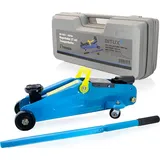 Bituxx Rangierwagenheber 2T Blau mit Transportkoffer MS-15831