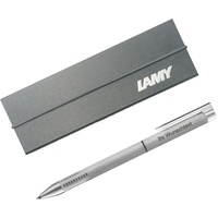 Lamy Mehrsystemschreibgeräte Logo twin pen Modell 606 brushed/strichmattiert/inkl. Laser-Gravur