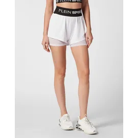 Plein Sport Jogg-Bermudas Weiß M