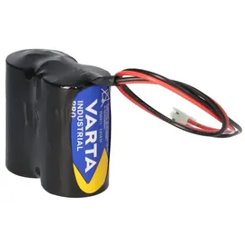 Akkuman Ersatzbatterie kompatibel ABUS Security-Center für 2WAY-Funksirene 2x2er Set Varta Stecker