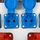 Doktorvolt Baustromverteiler mit Stecker 16A 32A 4x230V auf Ständer Mobilverteiler Stromverteiler TGD-S/FI 32A 16A 4x230V Stromverteiler Wandverteiler mit VD...