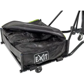 EXIT TOYS EXIT Galaxy versetzbarer Basketballkorb auf Rädern mit Dunkring - Black Edition