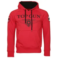 Top Gun Hoodie Defender rot S