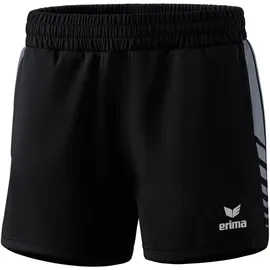 Erima Six Wings Worker Shorts Damen - schwarz/slate grey 36