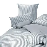 JANINE Modern Classic Gestreift Silber 40 x 80 cm
