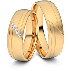 Trauringe Erlangen 585er RosÈgold - 8102