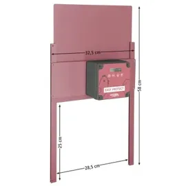 Kerbl Automatische Hühnerklappe Komplettset Größe 1 Farbe Rose