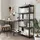 Songmics Lagerregal Holzwerkstoff 30 x 75 x 150 cm vintagebraun-schwarz 5 Ablagen bis 650 kg belastbar