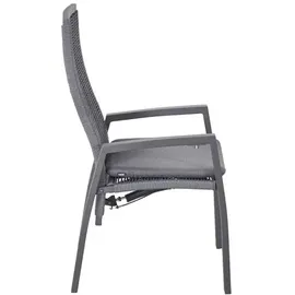 LC Garden Diwo Gartenstuhl 63 x 57 x 107 cm grau 1 St.